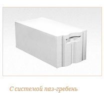 Газобетонный блок ГРАС D400, 600x250x500 мм