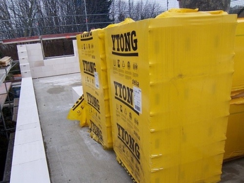 Газобетонные блоки Ytong D500 625х250х250 мм