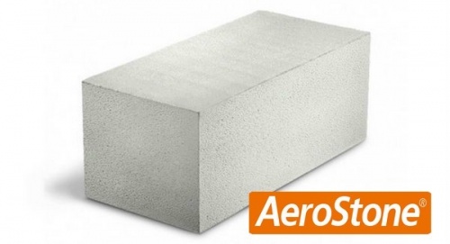 Газобетонный блок AeroStone D600 B3,5 F100 625х250х375
