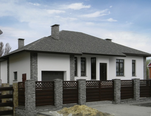 Двухслойная гибкая черепица shinglas Кантри Кантри Мичиган
